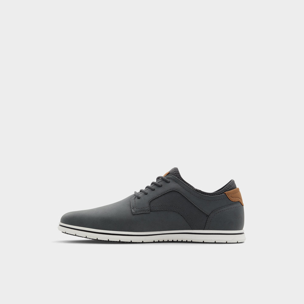 Drymos Dark Grey Men's Hybrid Shoes - Oxford shoe
