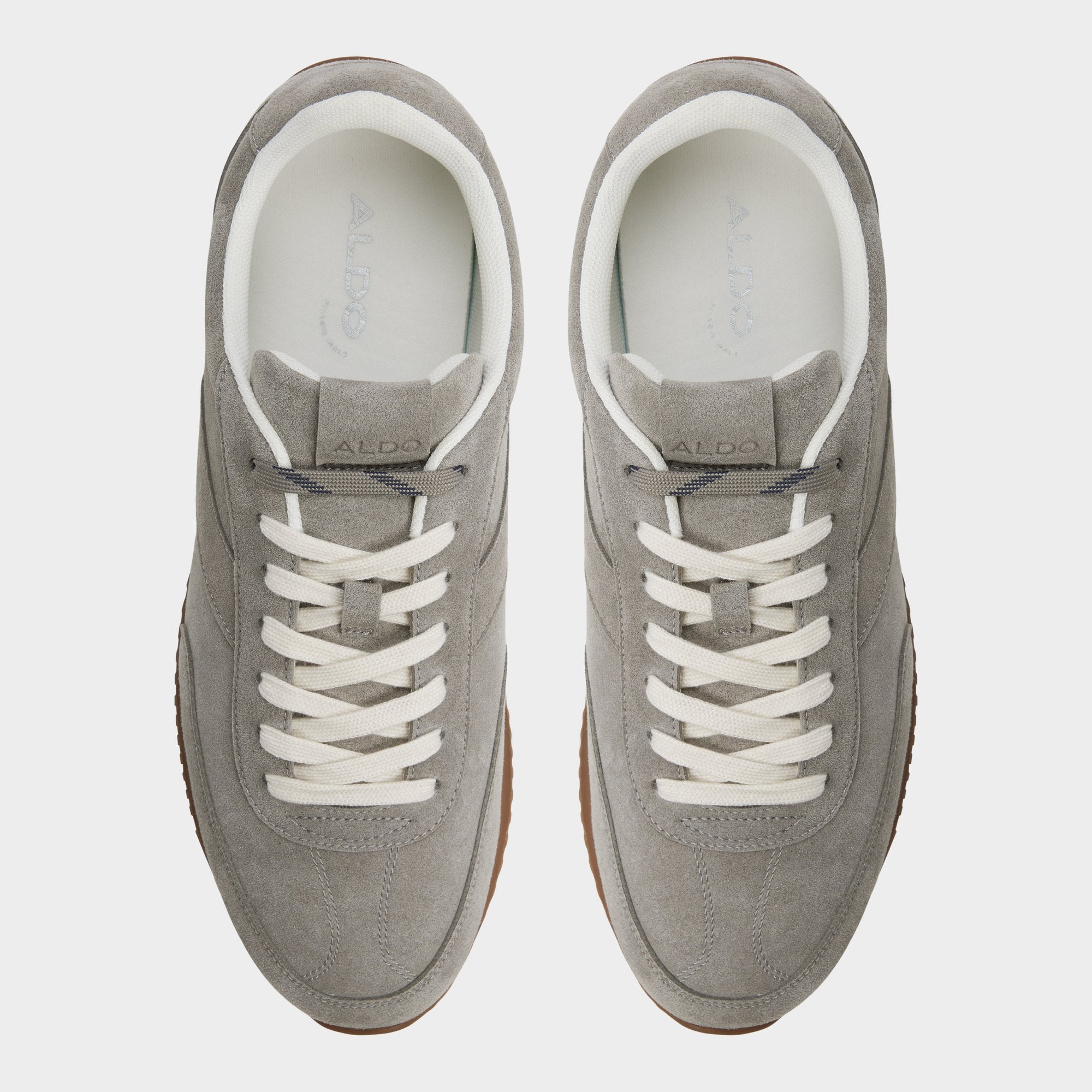 Nathaniell in Light Grey - Low top sneaker, Cup sole
