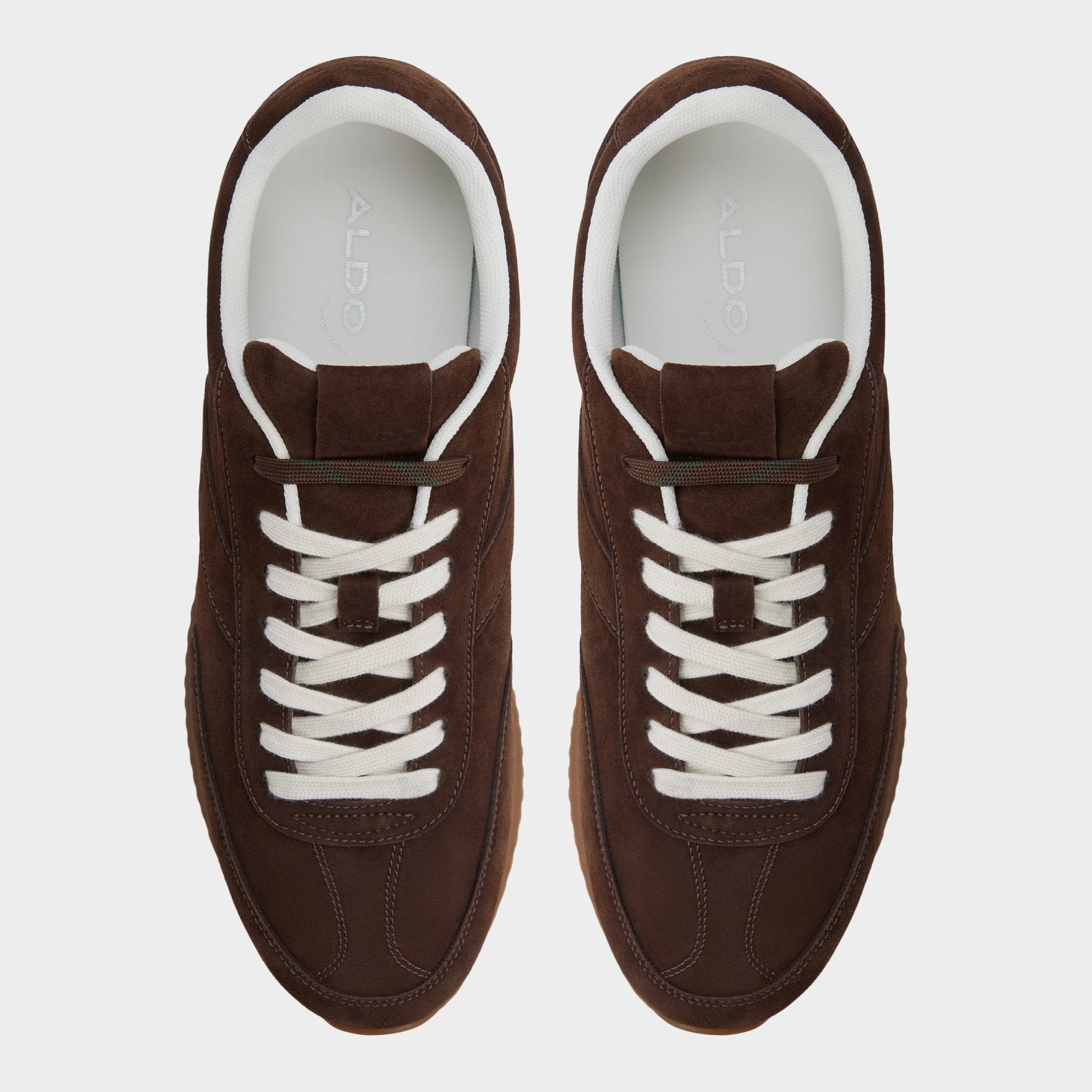 Nathaniell in Dark Brown - Low top sneaker, Cup sole