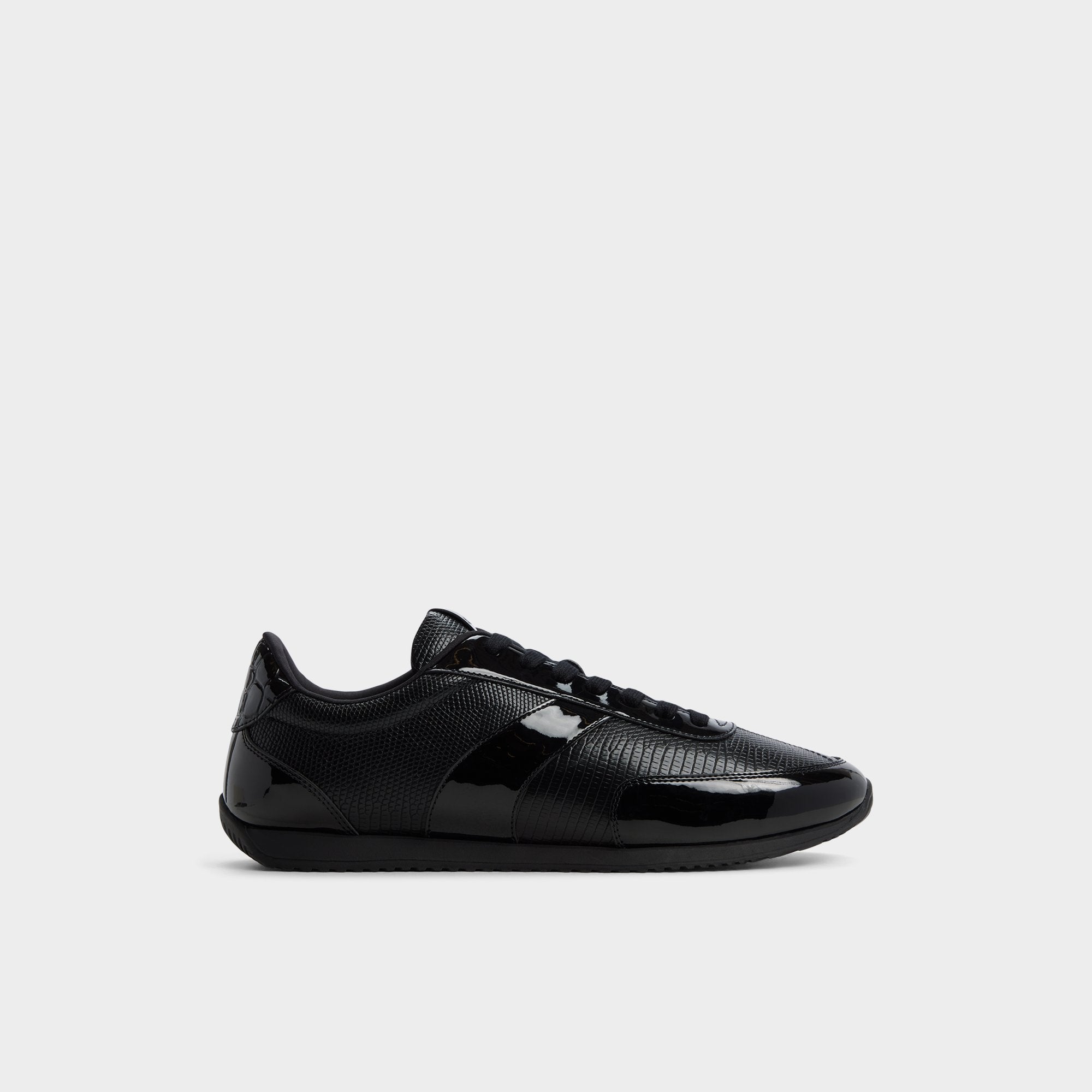 Nathaniel in Other Black - Low top sneaker, Cup sole