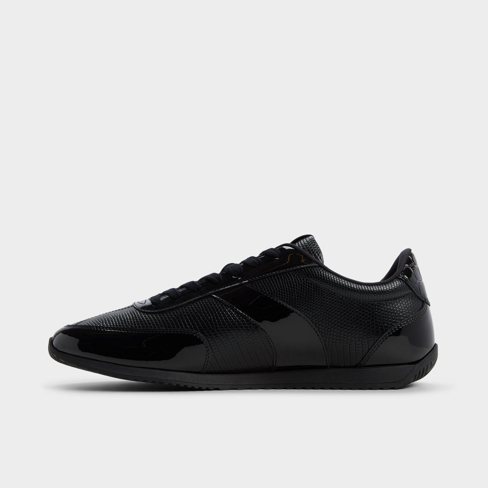 Nathaniel in Other Black - Low top sneaker, Cup sole