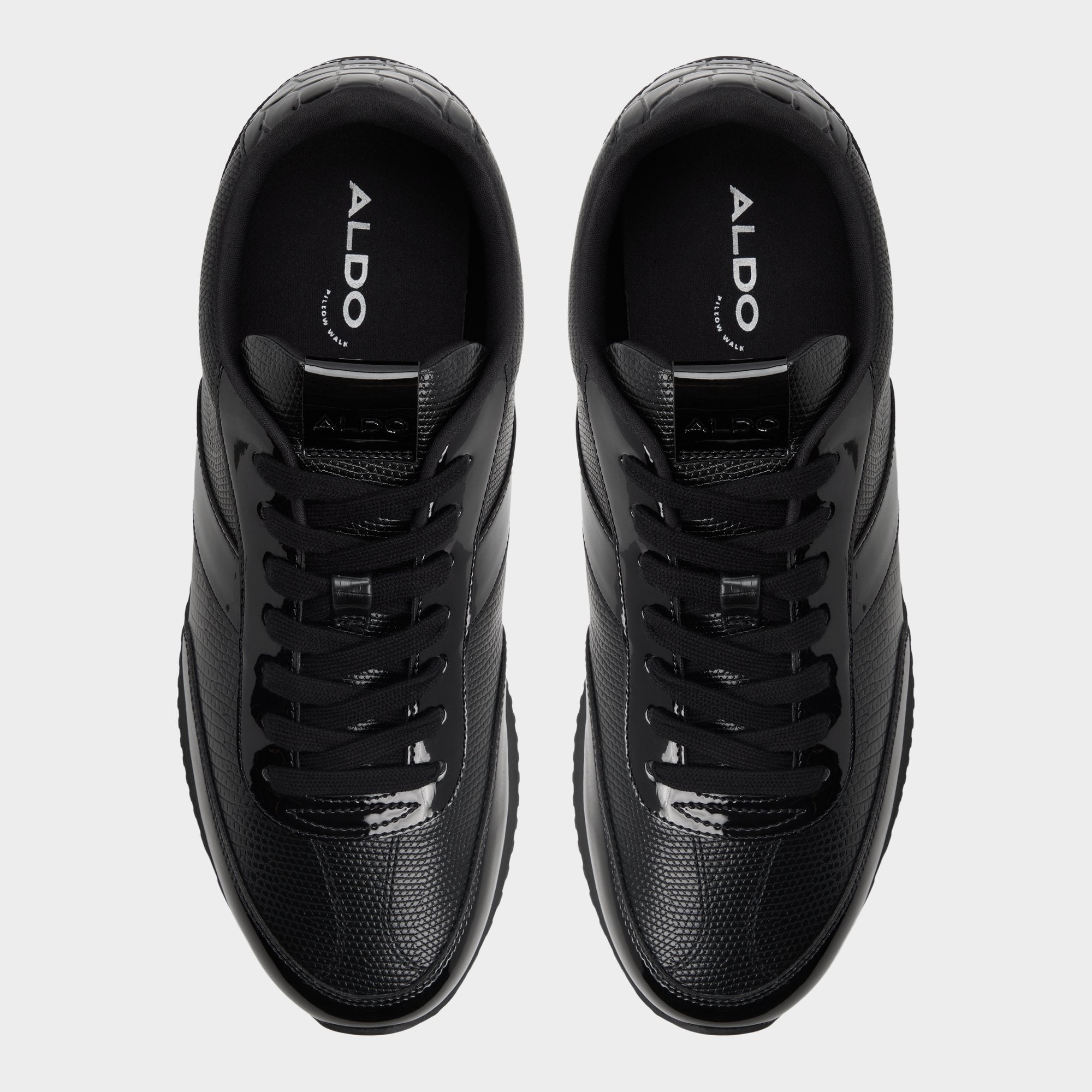 Nathaniel in Other Black - Low top sneaker, Cup sole