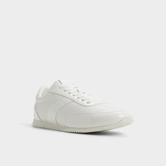 Nathaniel in White Combo - Low top sneaker, Cup sole