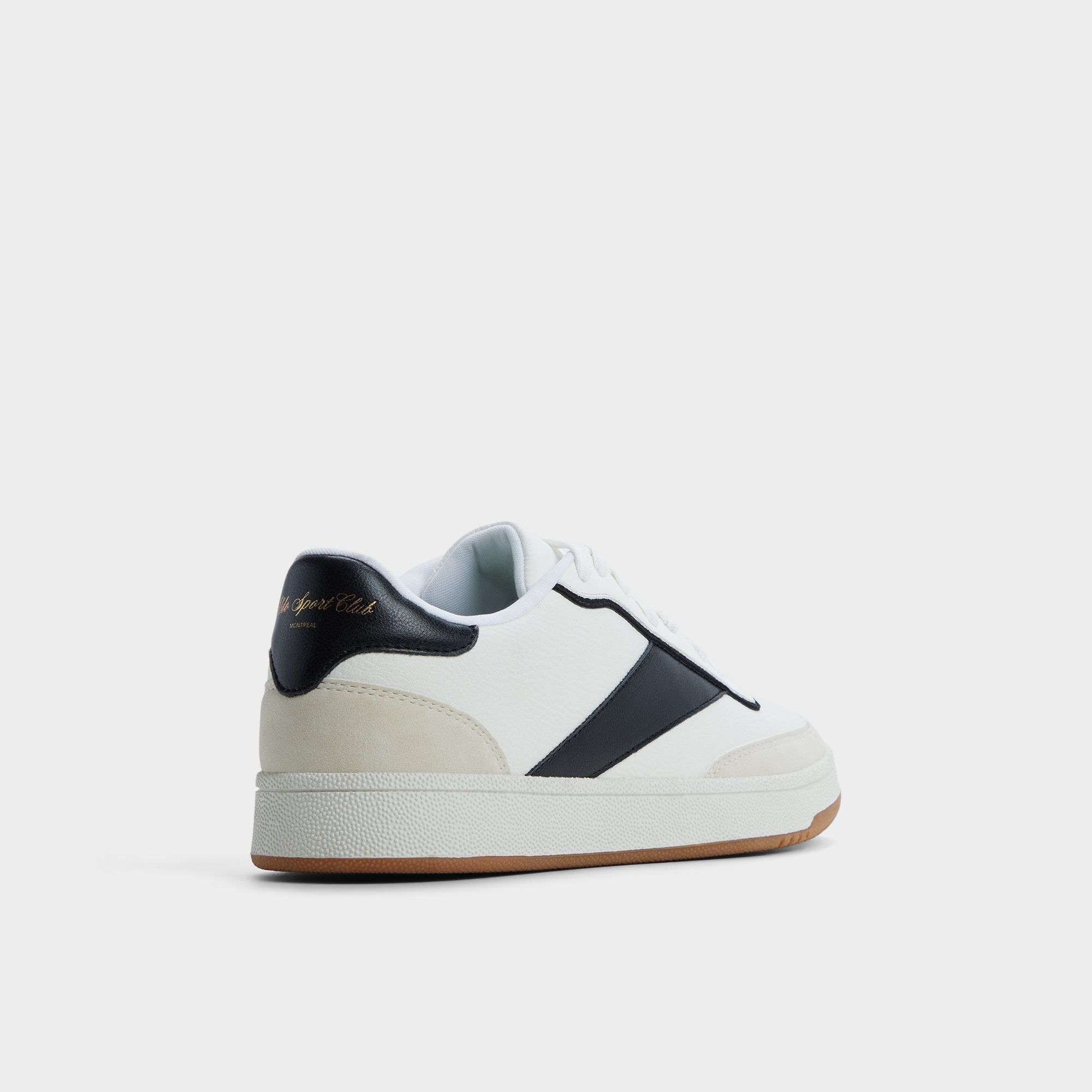 Ashwin in White - Low top sneaker, Cup sole