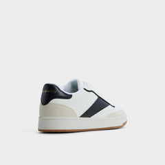 Ashwin in White - Low top sneaker, Cup sole