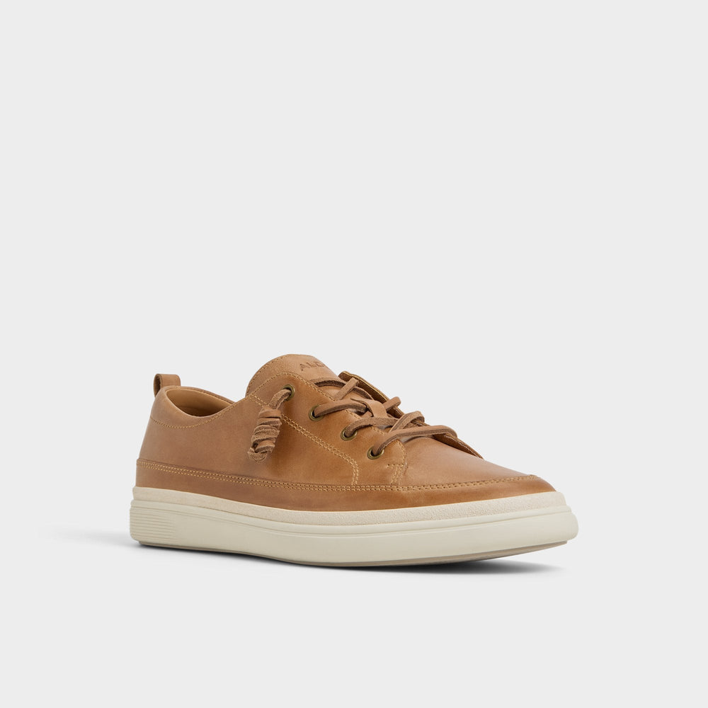 Tristin in Light Brown - Low top sneaker, Cup sole