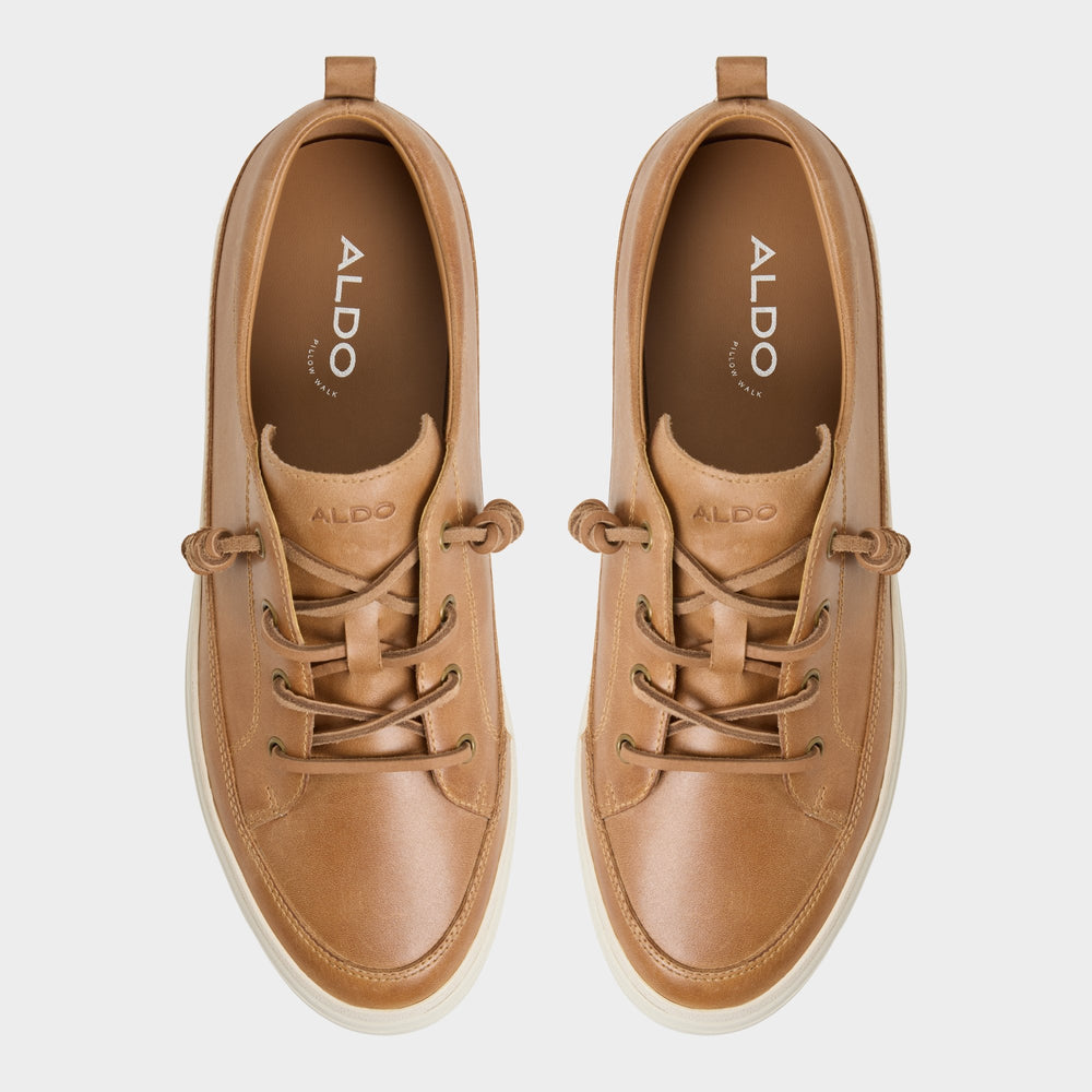 Tristin in Light Brown - Low top sneaker, Cup sole