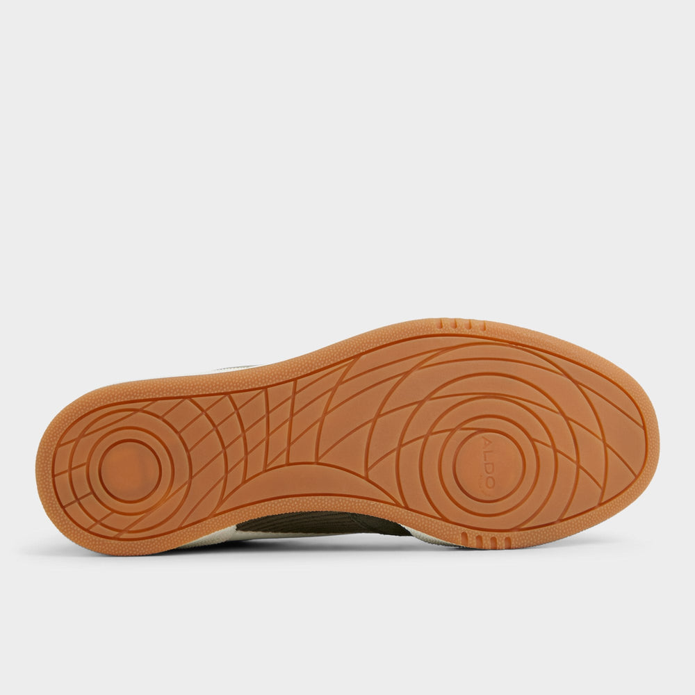 Ashwin in Olive - Low top sneaker, Cup sole