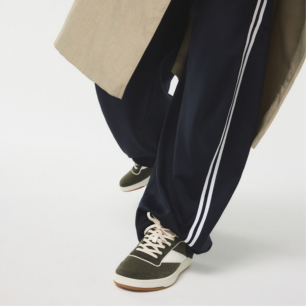 Ashwin in Olive - Low top sneaker, Cup sole
