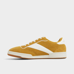 Ashwin in Other Yellow - Low top sneaker, Cup sole
