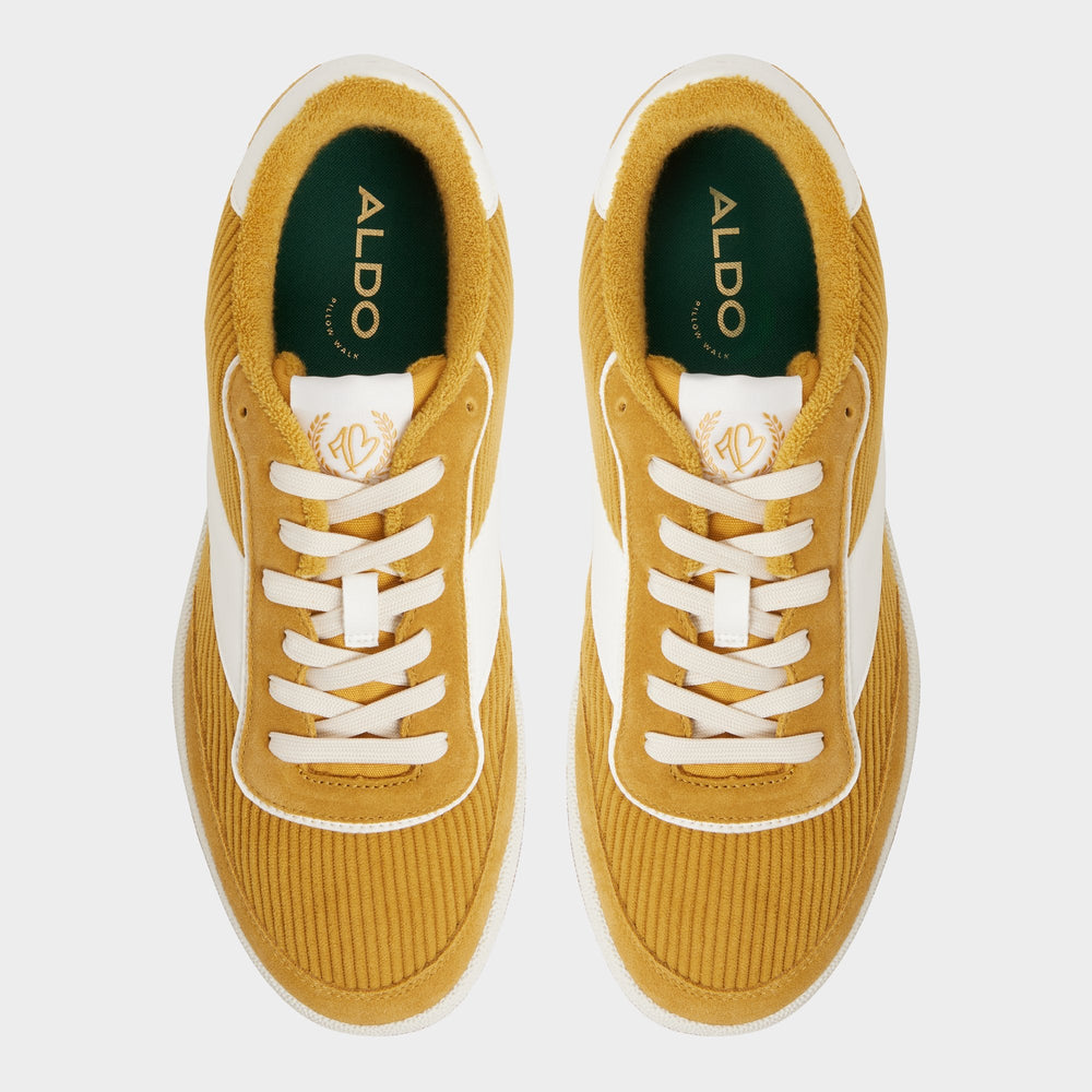 Ashwin in Other Yellow - Low top sneaker, Cup sole