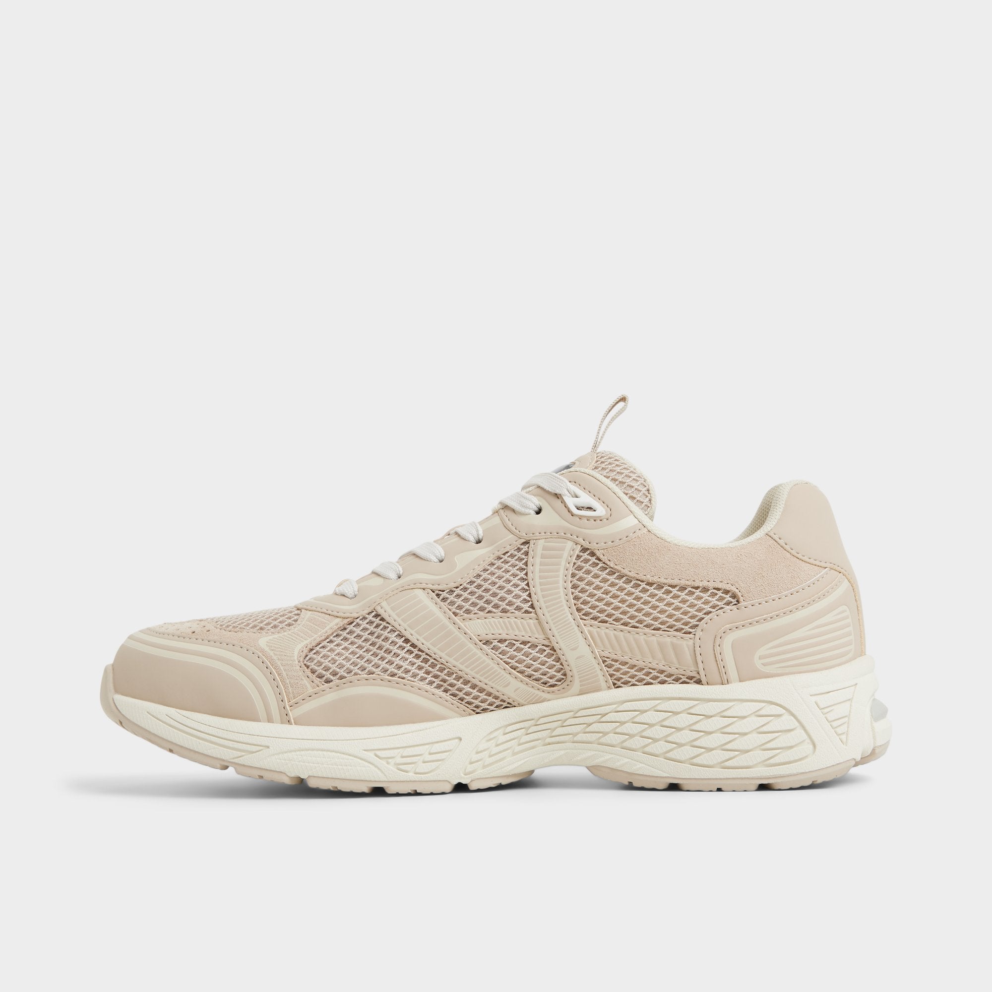 Blade in Taupe - Low top sneaker, Jogger sole