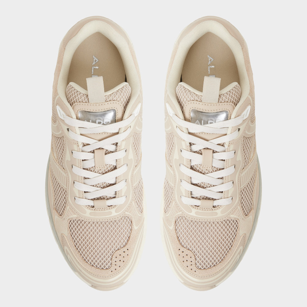 Blade in Taupe - Low top sneaker, Jogger sole