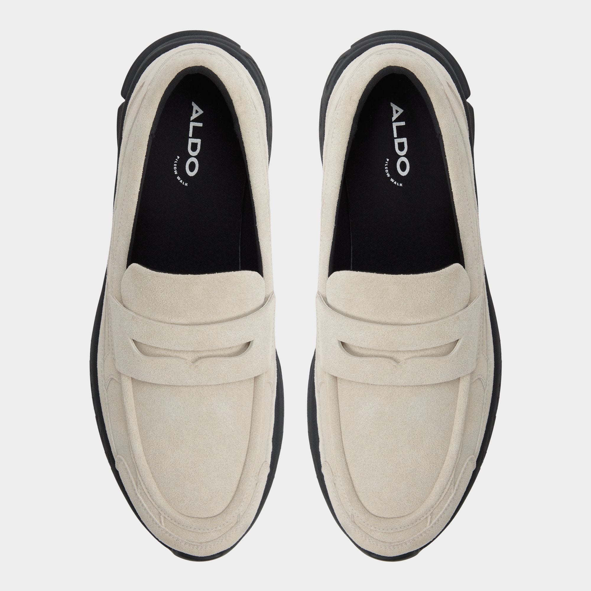 Loafersnkr in Ivory - Slip-on sneaker, Jogger sole