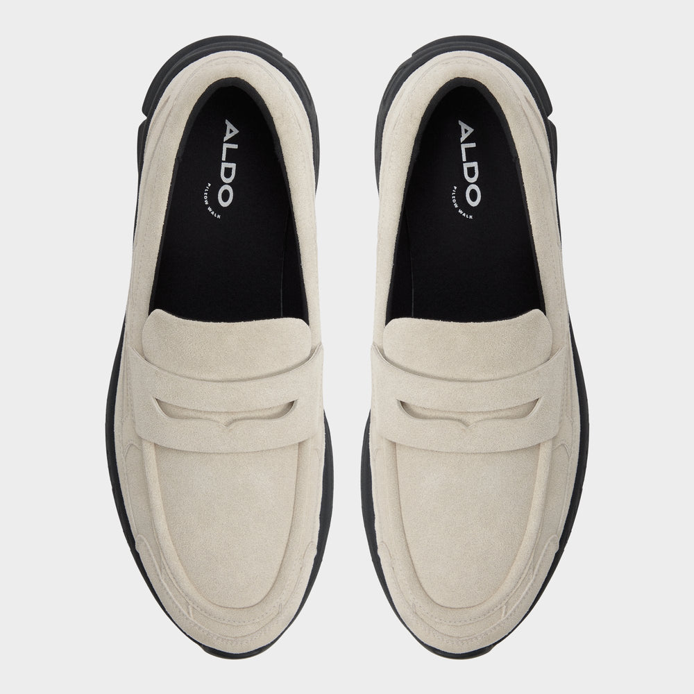 Loafersnkr in Ivory - Slip-on sneaker, Jogger sole