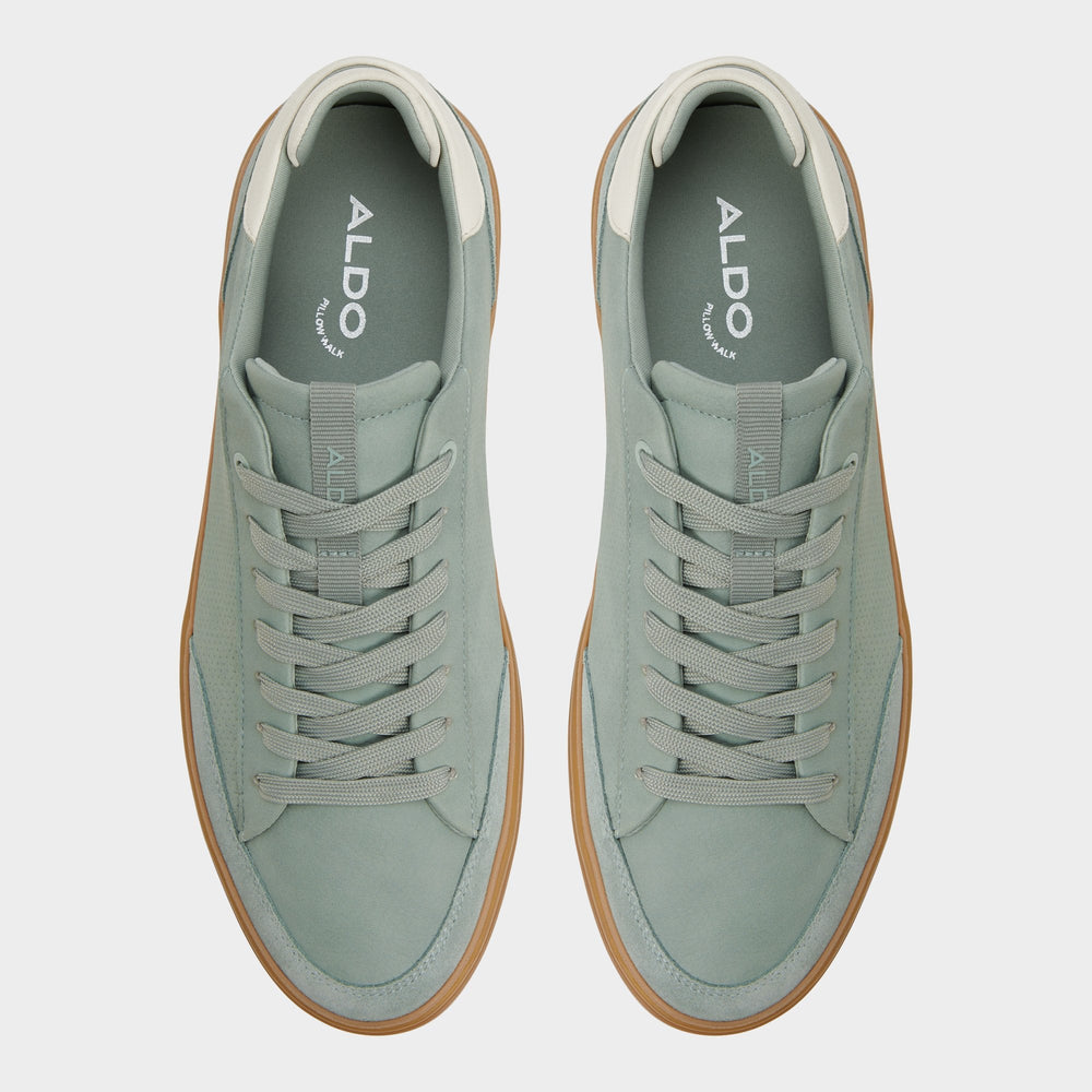 Stepup Light Green Men's Travel essentials - Low top sneaker