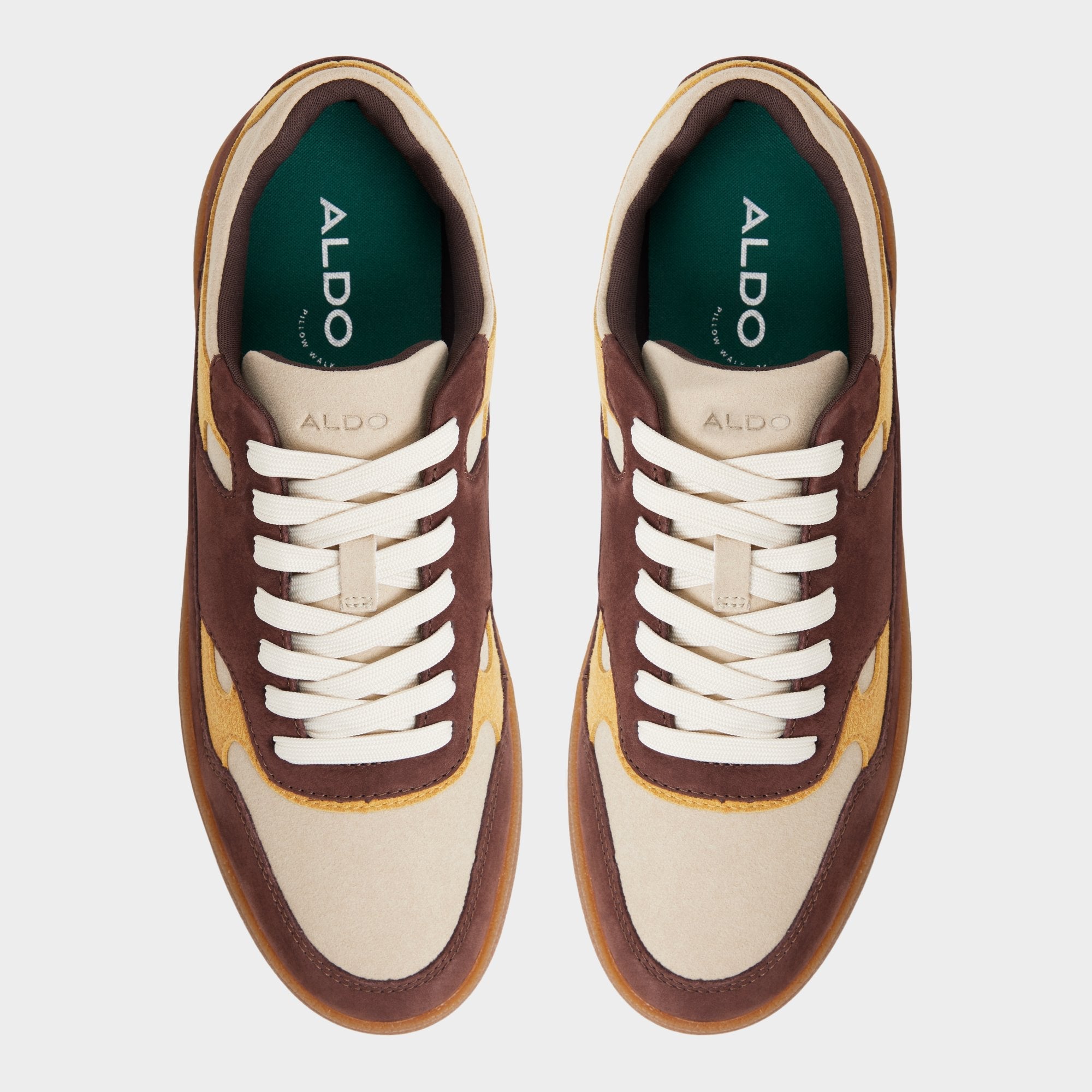 Curtis in Brown Multi - Low top sneaker, Cup sole