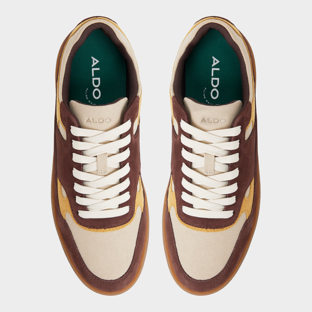 Curtis in Brown Multi - Low top sneaker, Cup sole