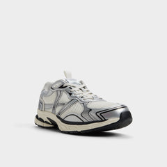 Blade in White - Low top sneaker, Jogger sole
