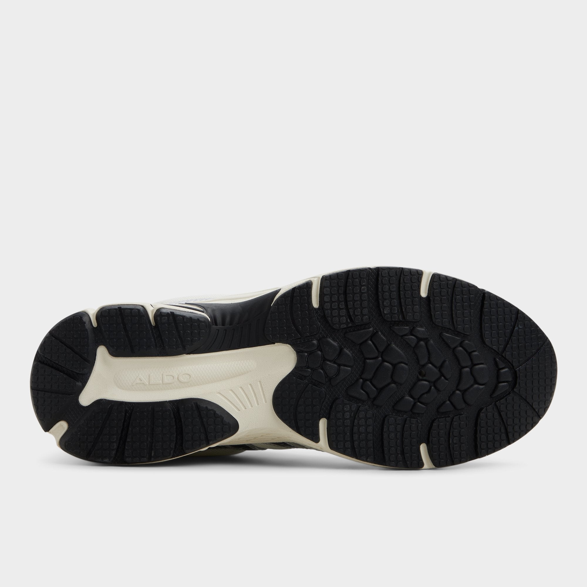 Blade in White - Low top sneaker, Jogger sole