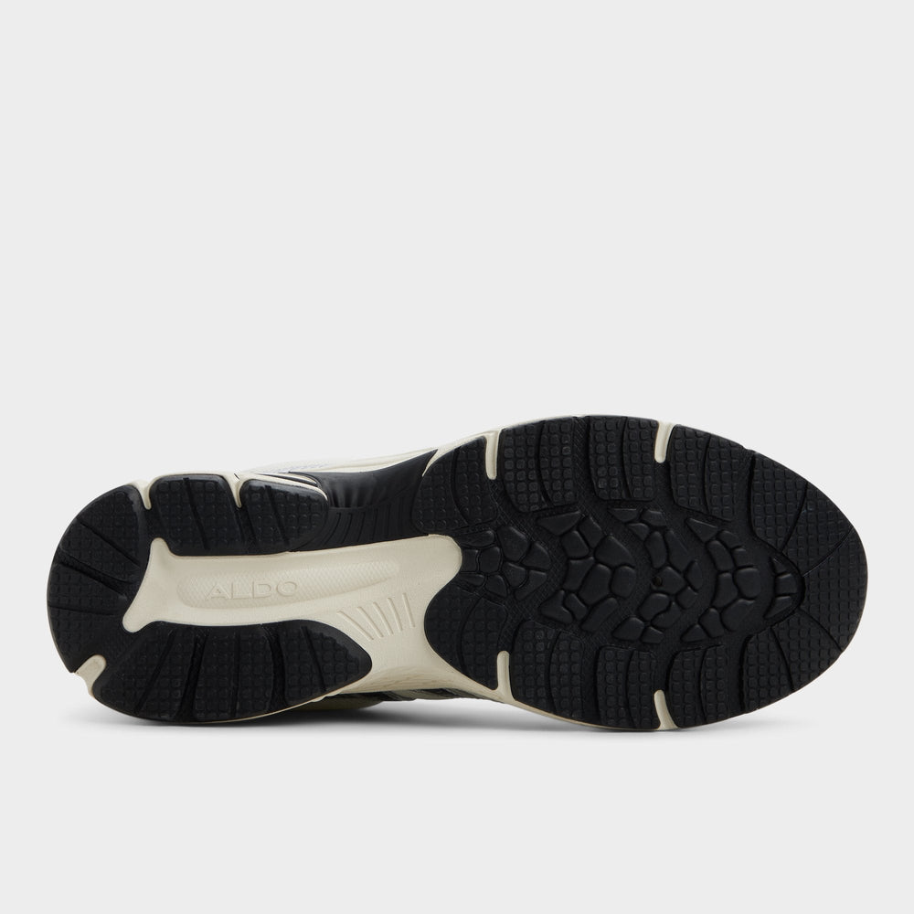 Blade in White - Low top sneaker, Jogger sole