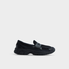 Loafersnkr in Black - Slip-on sneaker, Jogger sole