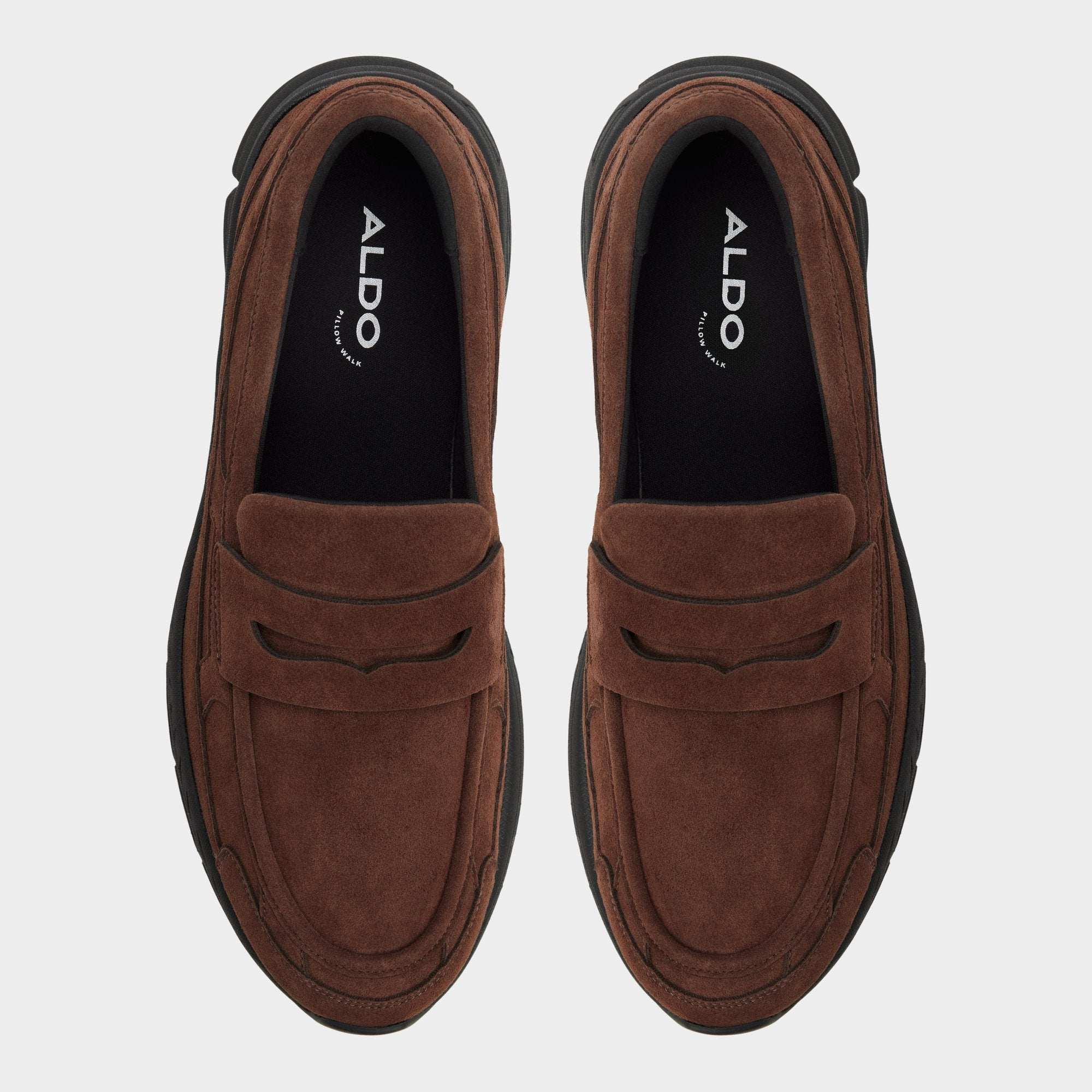 Loafersnkr in Rust - Slip-on sneaker, Jogger sole