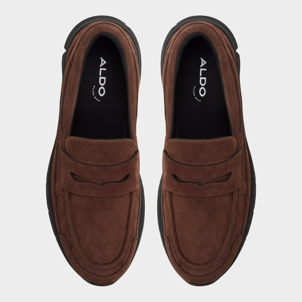 Loafersnkr in Rust - Slip-on sneaker, Jogger sole