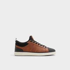 Salloker Light Brown Men's Low top - Low top sneaker, Cup sole