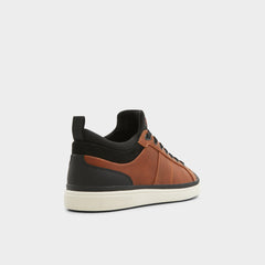 Salloker Light Brown Men's Low top - Low top sneaker, Cup sole