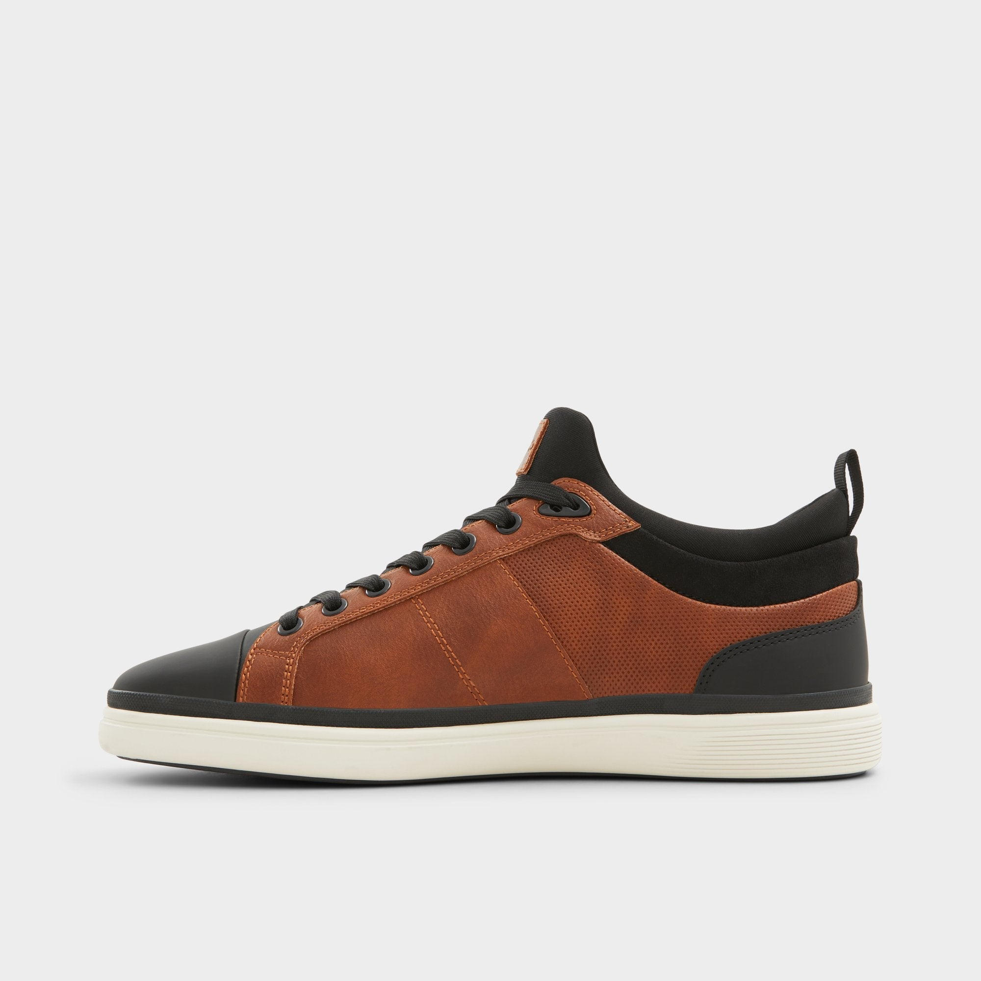 Salloker Light Brown Men's Low top - Low top sneaker, Cup sole