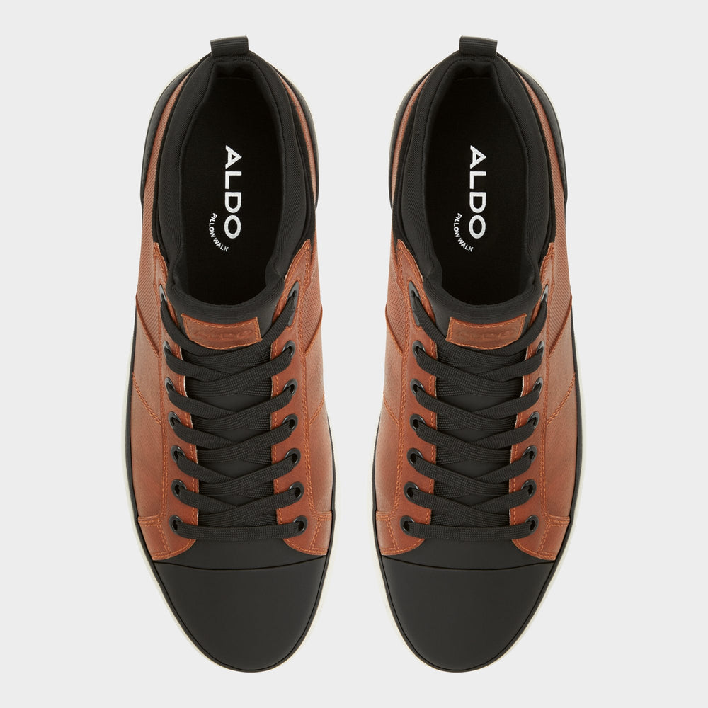 Salloker Light Brown Men's Low top - Low top sneaker, Cup sole