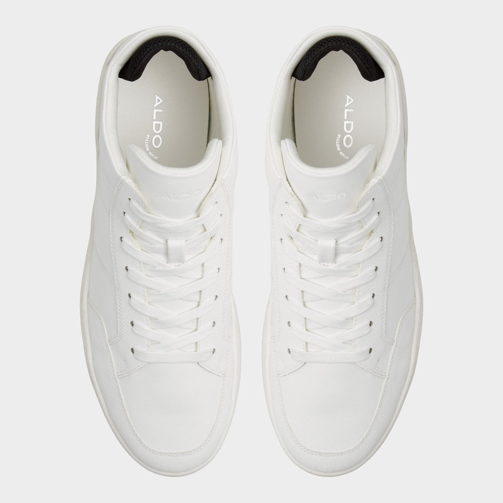 Victor White Men's High top - High top sneaker, Cup sole