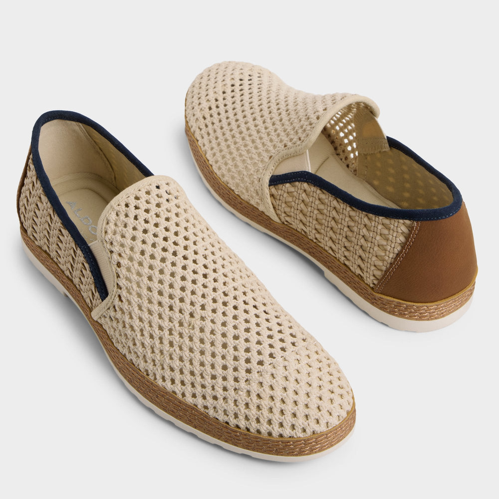 Kianou Beige Men's Casual Shoes - Espadrille