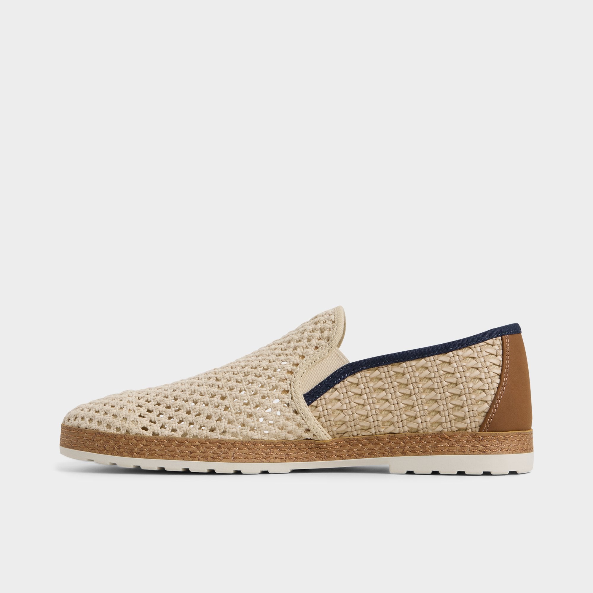Kianou Beige Men's Casual Shoes - Espadrille