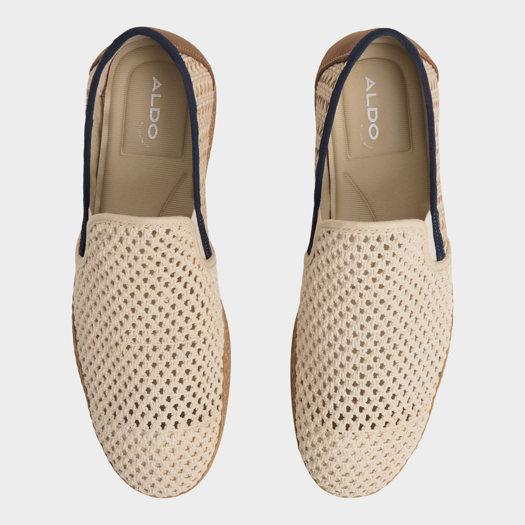 Kianou Beige Men's Casual Shoes - Espadrille