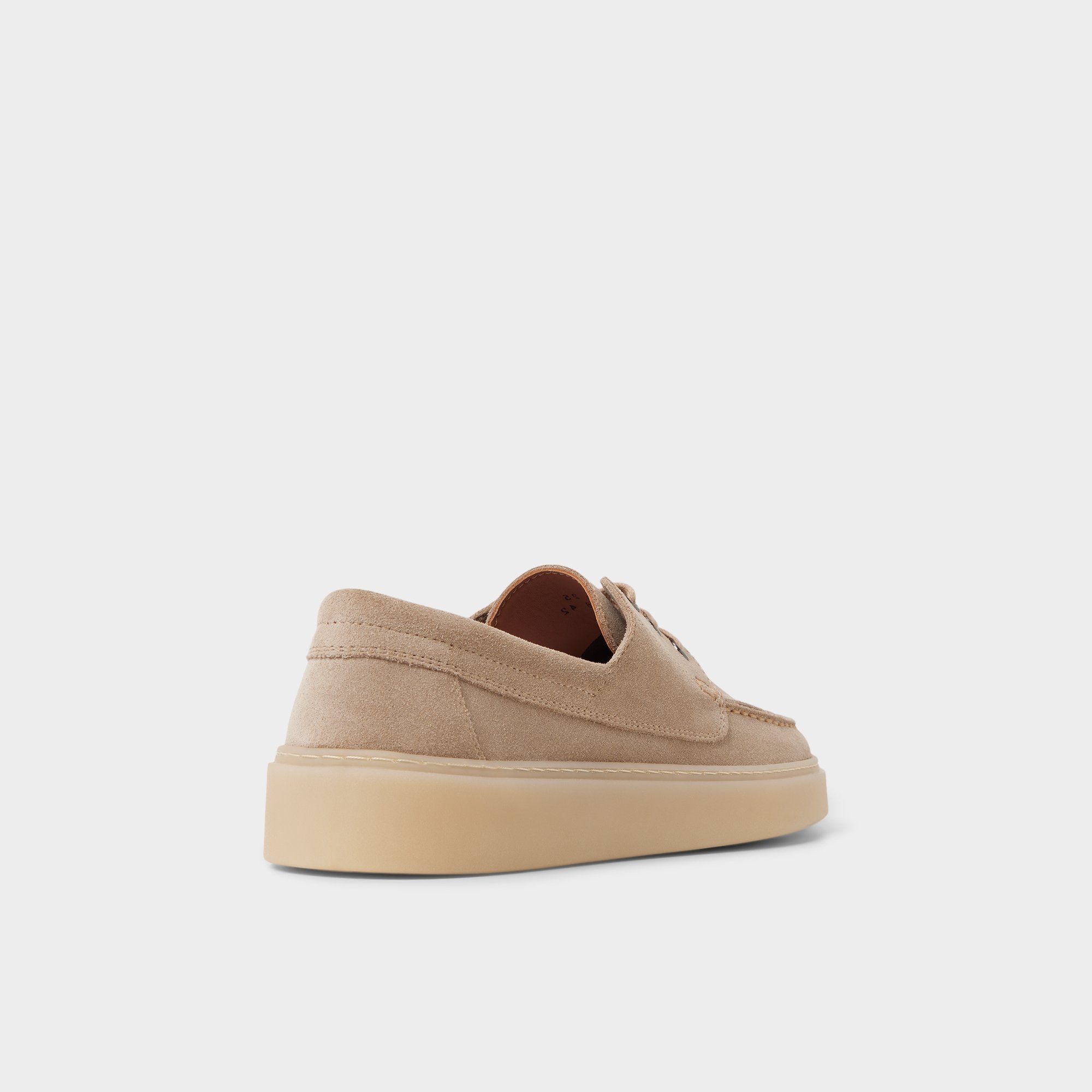 Stazo Taupe Men's Casual Shoes - Boat shoe