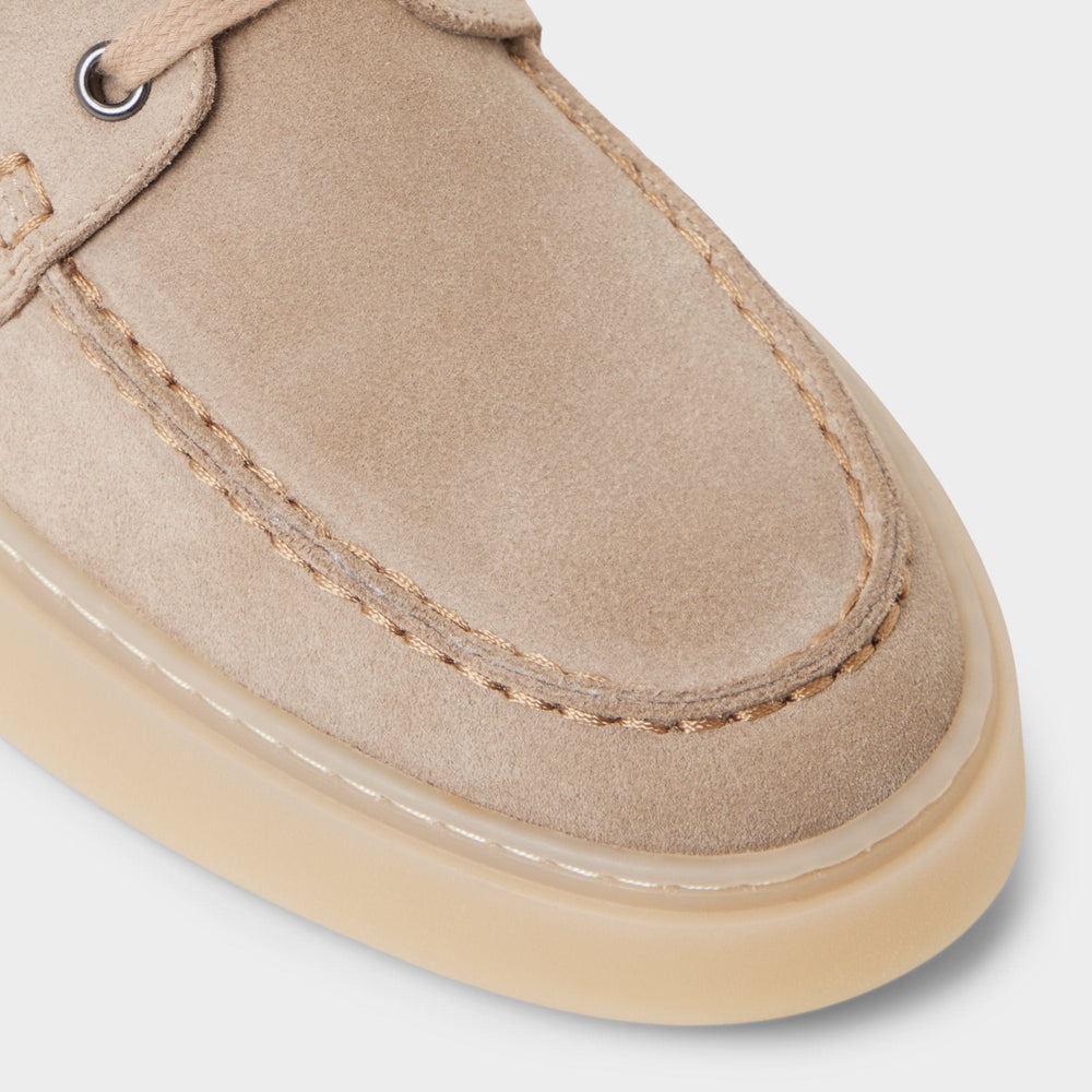 Stazo Taupe Men's Casual Shoes - Boat shoe