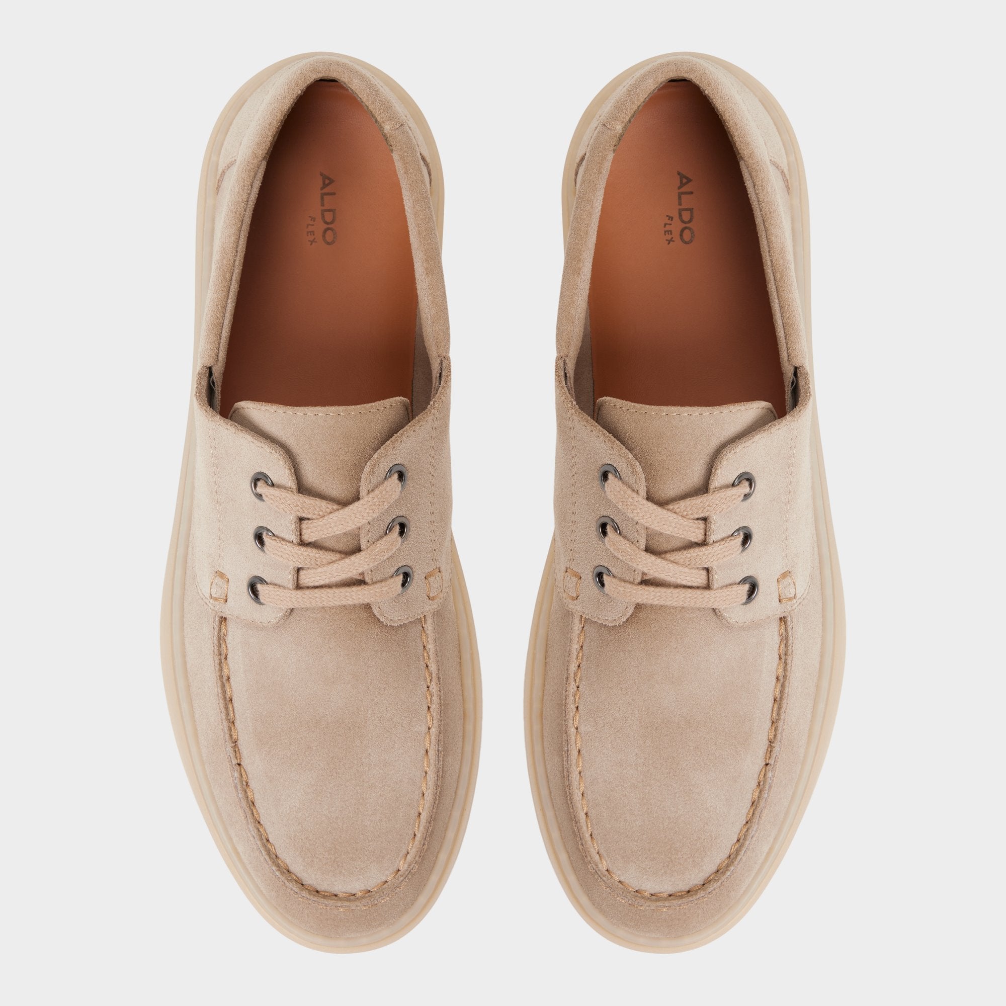 Stazo Taupe Men's Casual Shoes - Boat shoe
