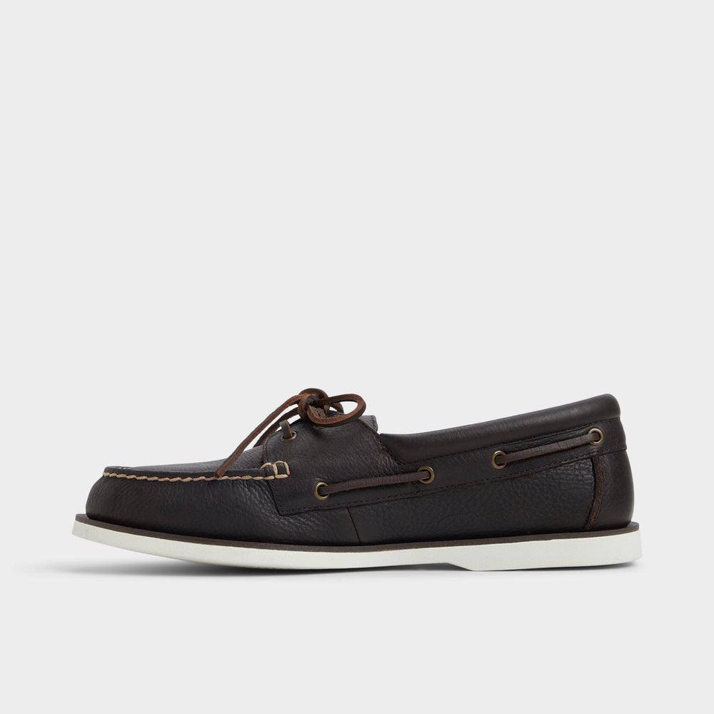 Musker Dark Brown Men's Boat shoes - Boat shoe