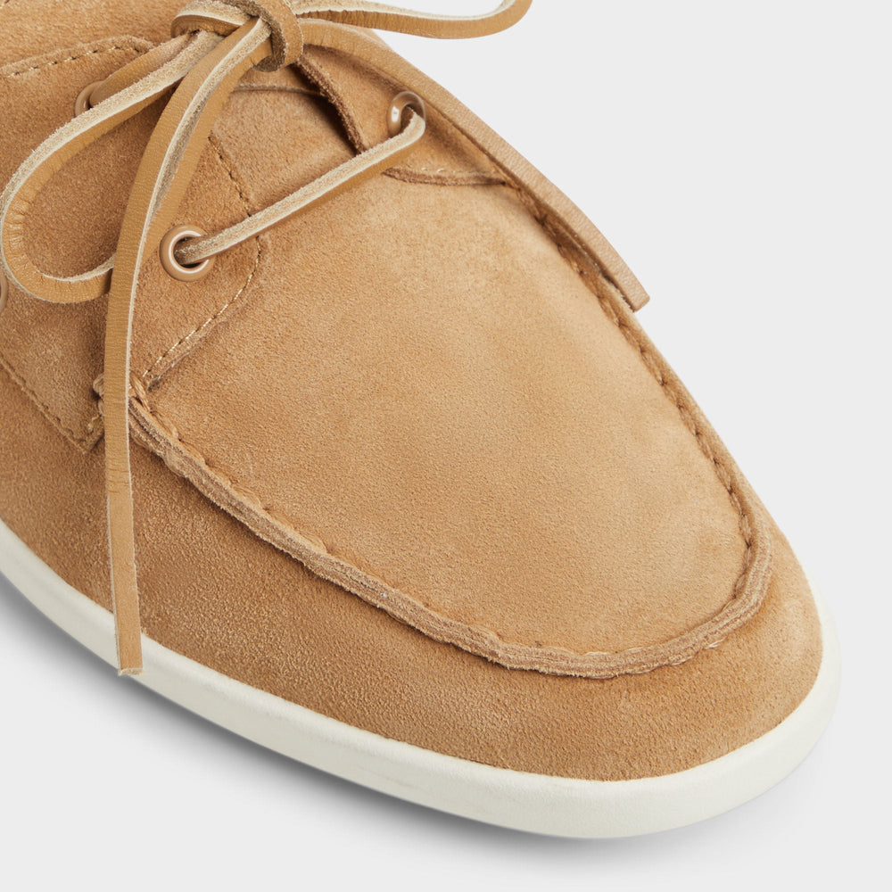 Portwind Light Brown Men's Casual Shoes - Boat shoe