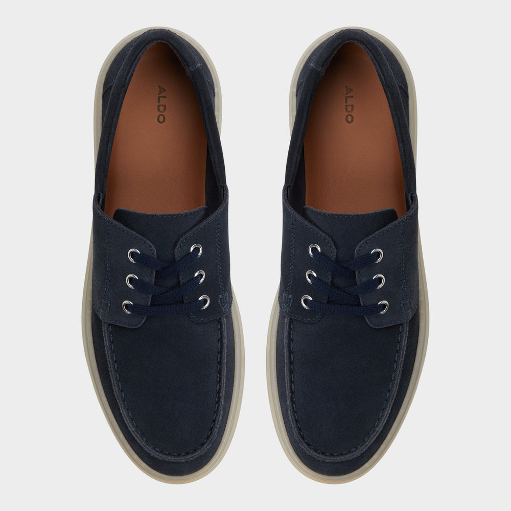 Stazo Navy Men's Casual Shoes - Boat shoe