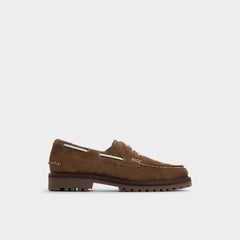 Cedric in Open Brown - Boat shoe
