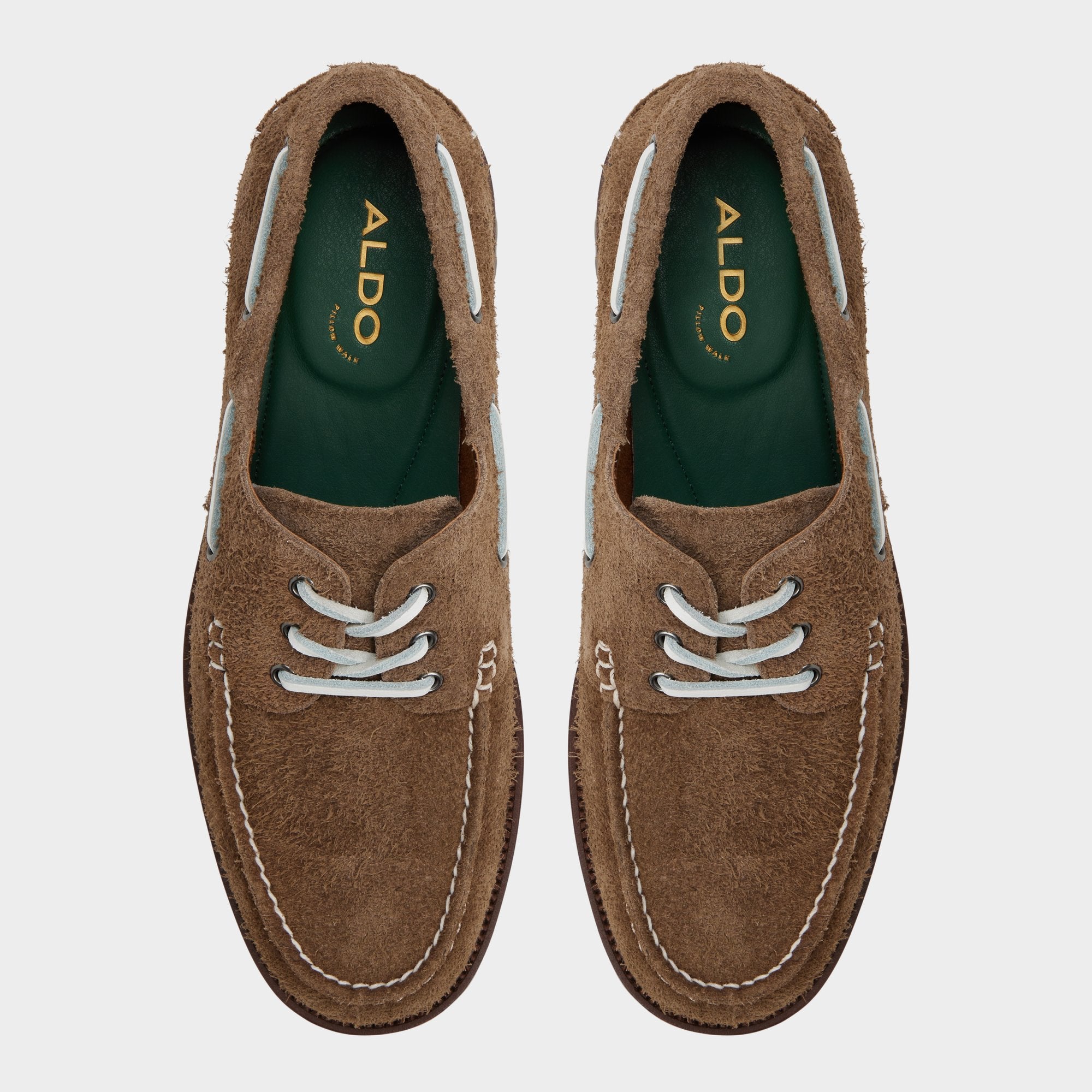 Cedric in Open Brown - Boat shoe