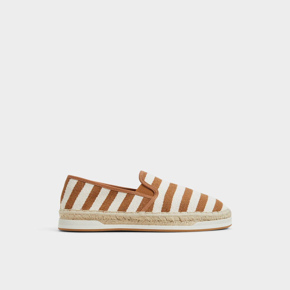 Johnney Cognac Textile Canvas Men's Espadrilles - Espadrille