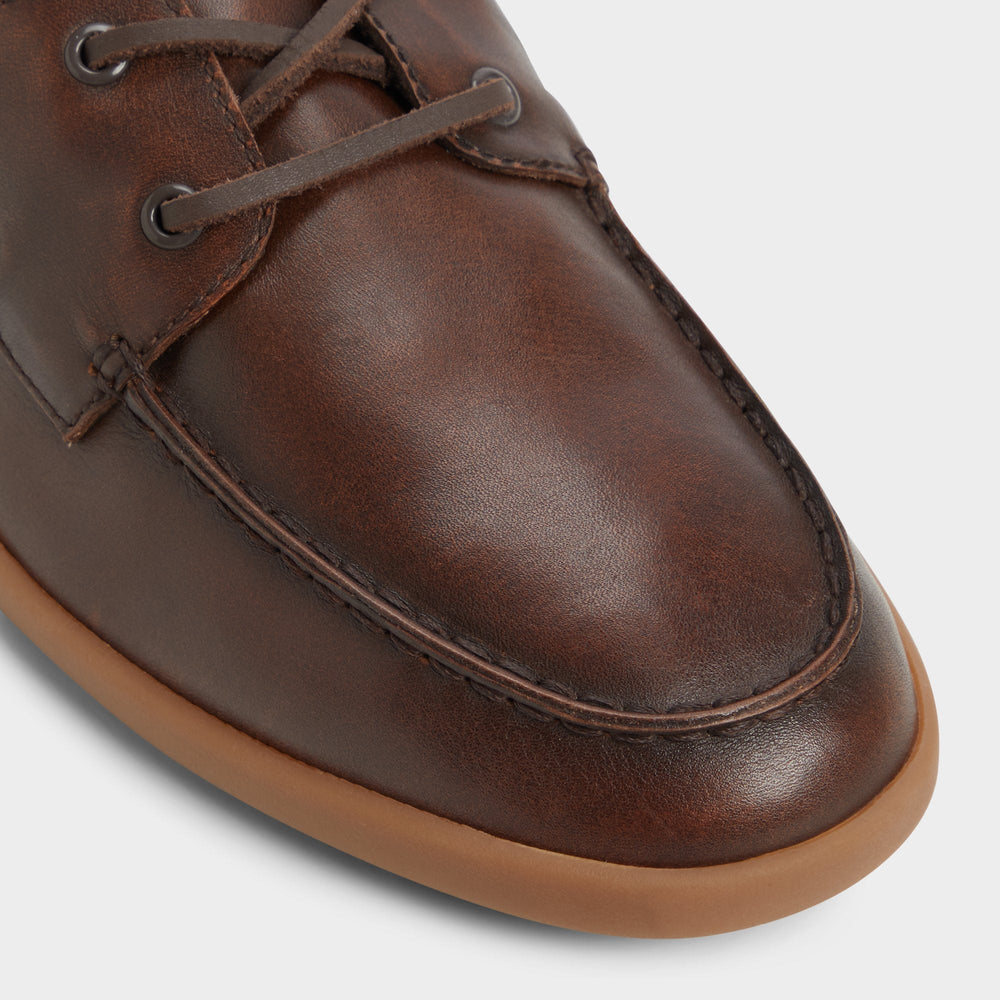 Portwind Brown Men's Casual Shoes - Boat shoe