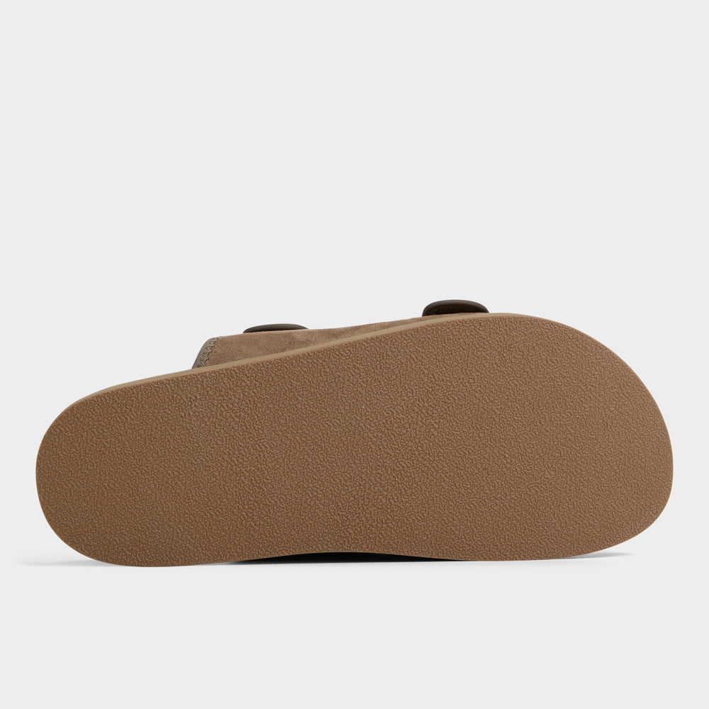 Sunnyside Light Brown Men's Slides - Slide sandal