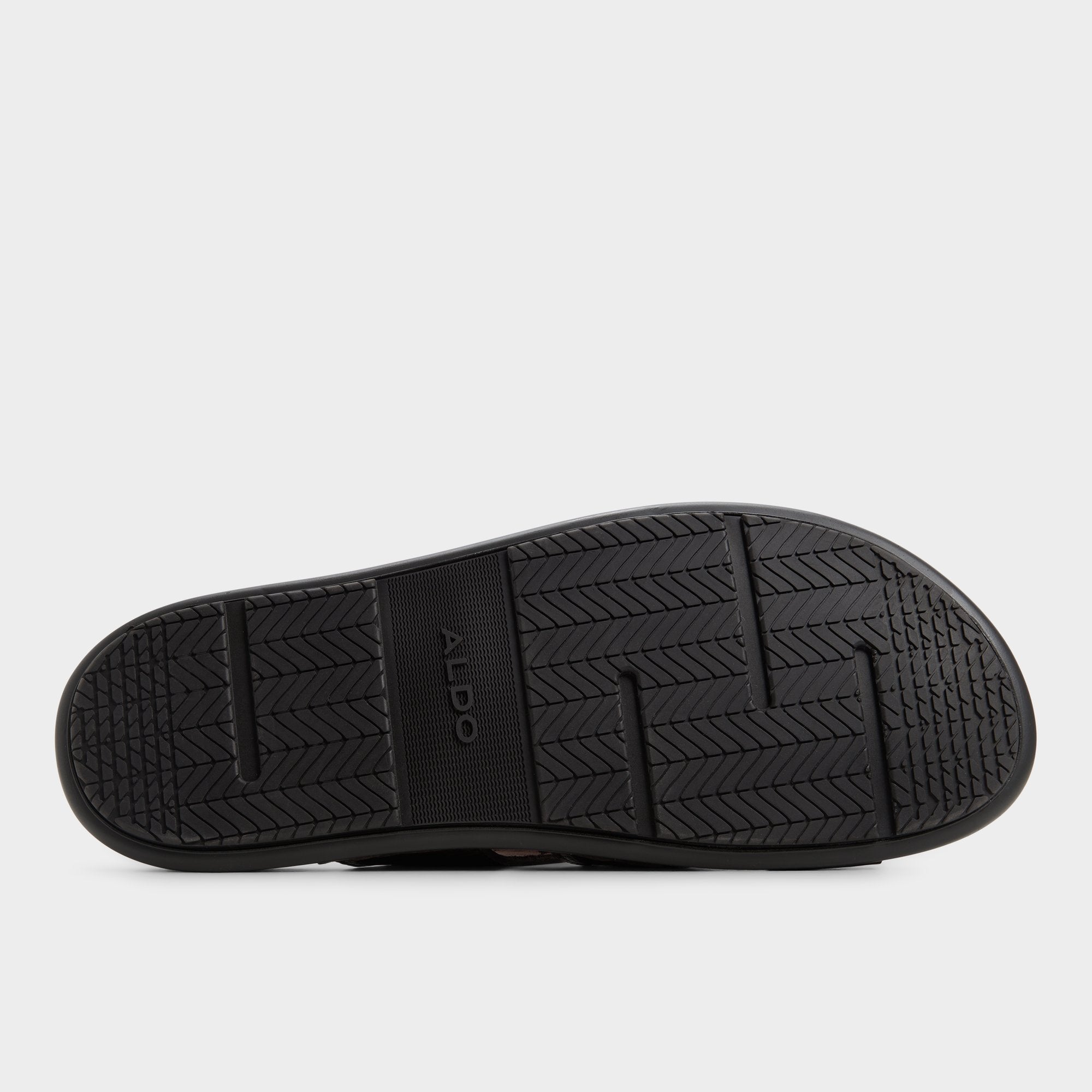Windham Dark Brown Men's Sandals & Slides - Slide sandal