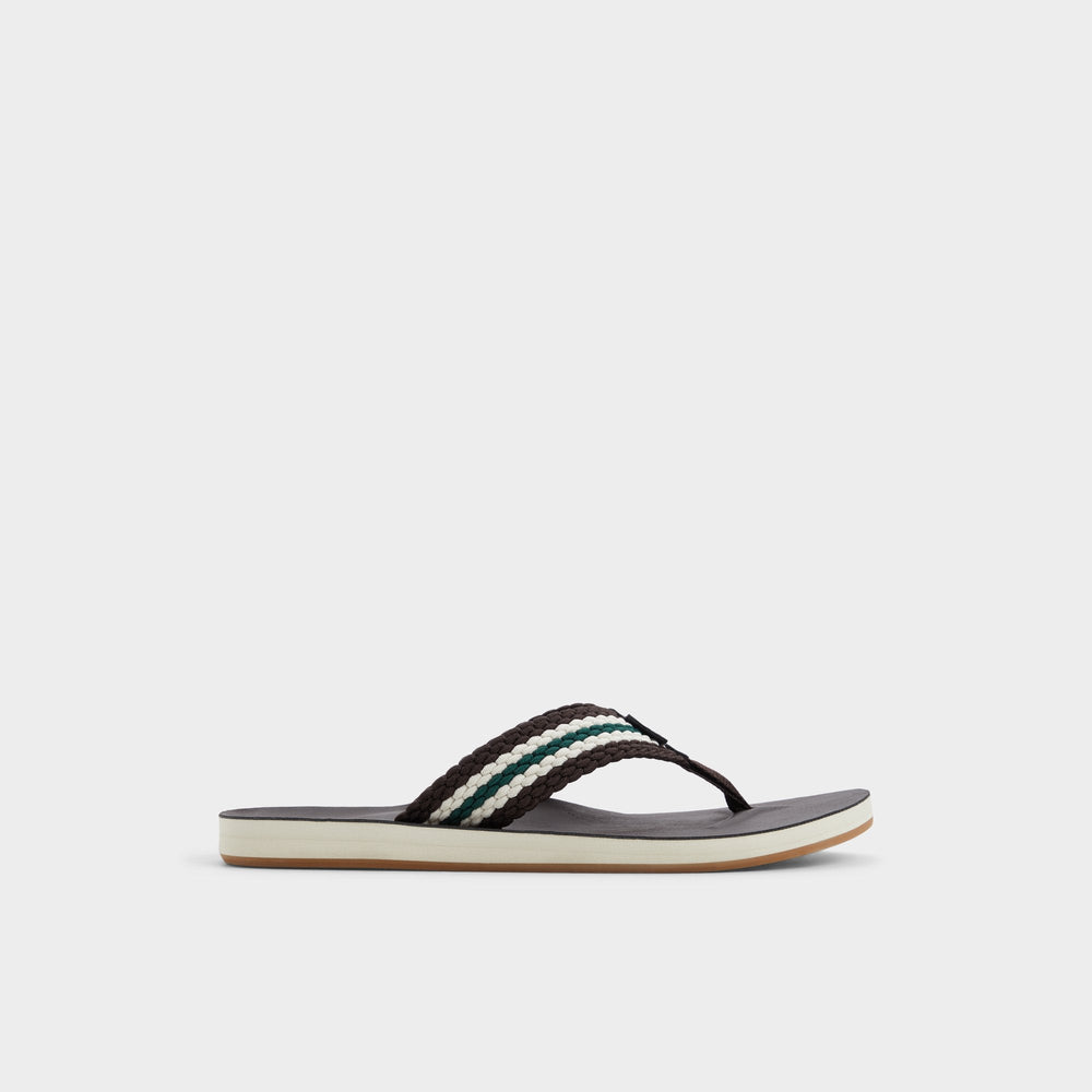 Adede Dark Brown Men's Flip flops - Flip flop