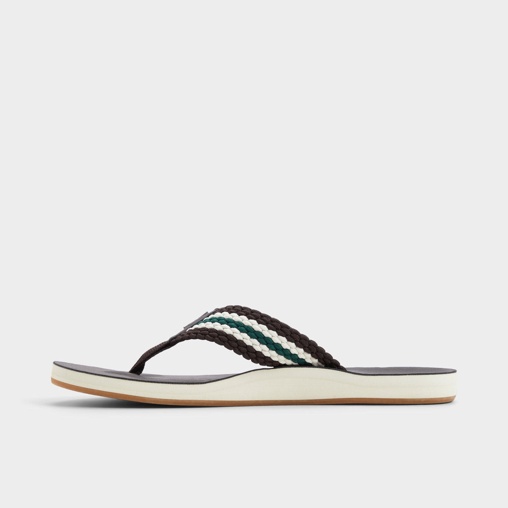 Adede Dark Brown Men's Flip flops - Flip flop